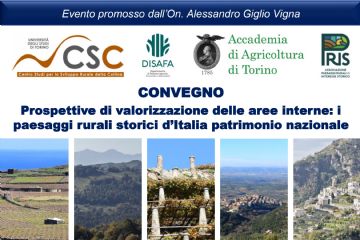 Convegno alla Camera dei Deputati. Prospettive di valorizzazione delle aree interne: i paesaggi rurali storici d’Italia patrimonio nazionale